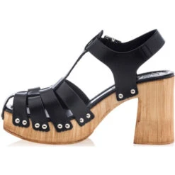 Mordi La Vita Zuecos Mujer Negro -Andhers Tienda 25527016 500 D